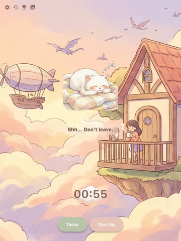 Gamu Nemu: Pomodoro Timer ipad screenshot 4