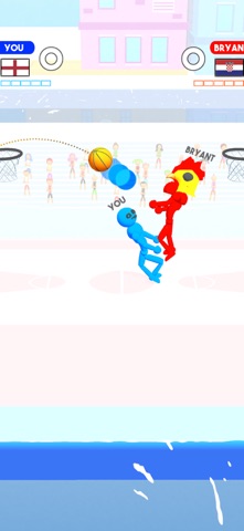 Collapse Basketball™ iPhone screenshot