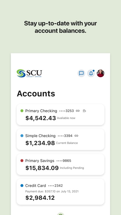 SCU Credit Union Online