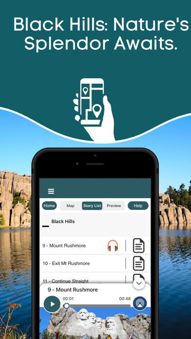 Dakota: Black Hills Tour Guide Screenshot