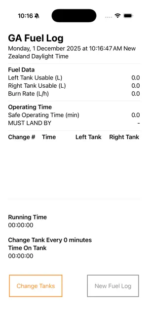 GA Fuel Log screenshot 1