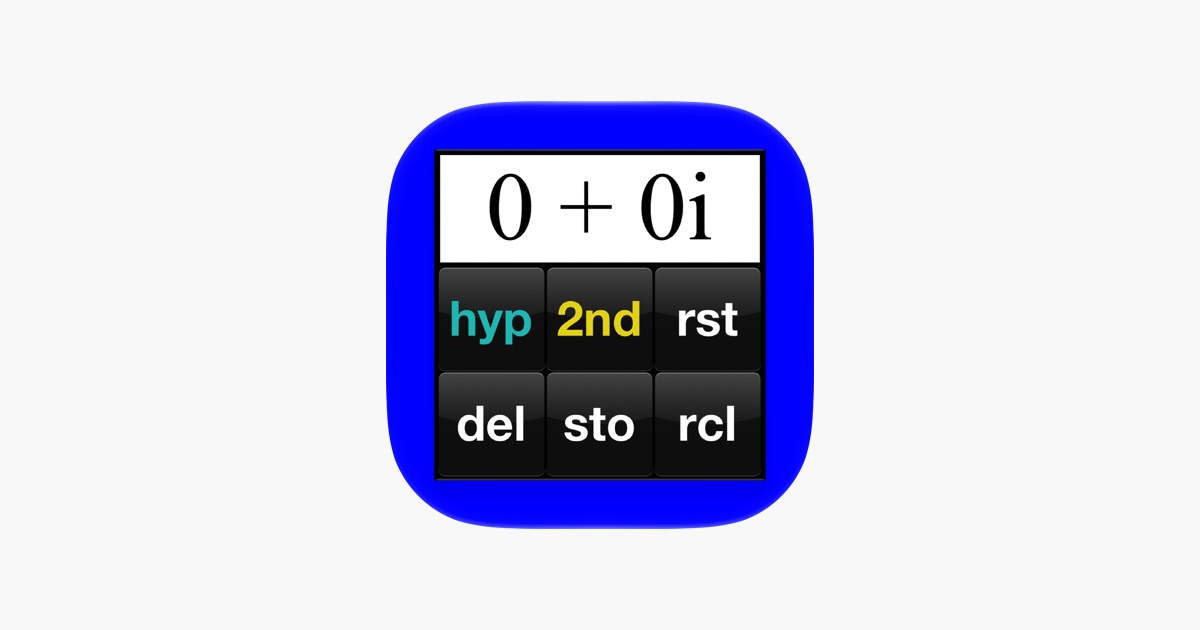 ‎Complex RPN Calculator App - App Store