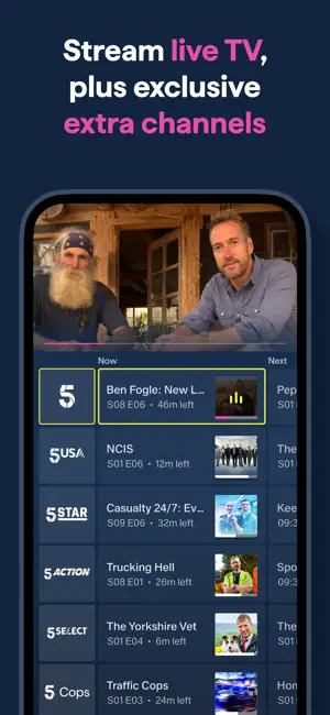 Channel 5 iPhone screenshot 3