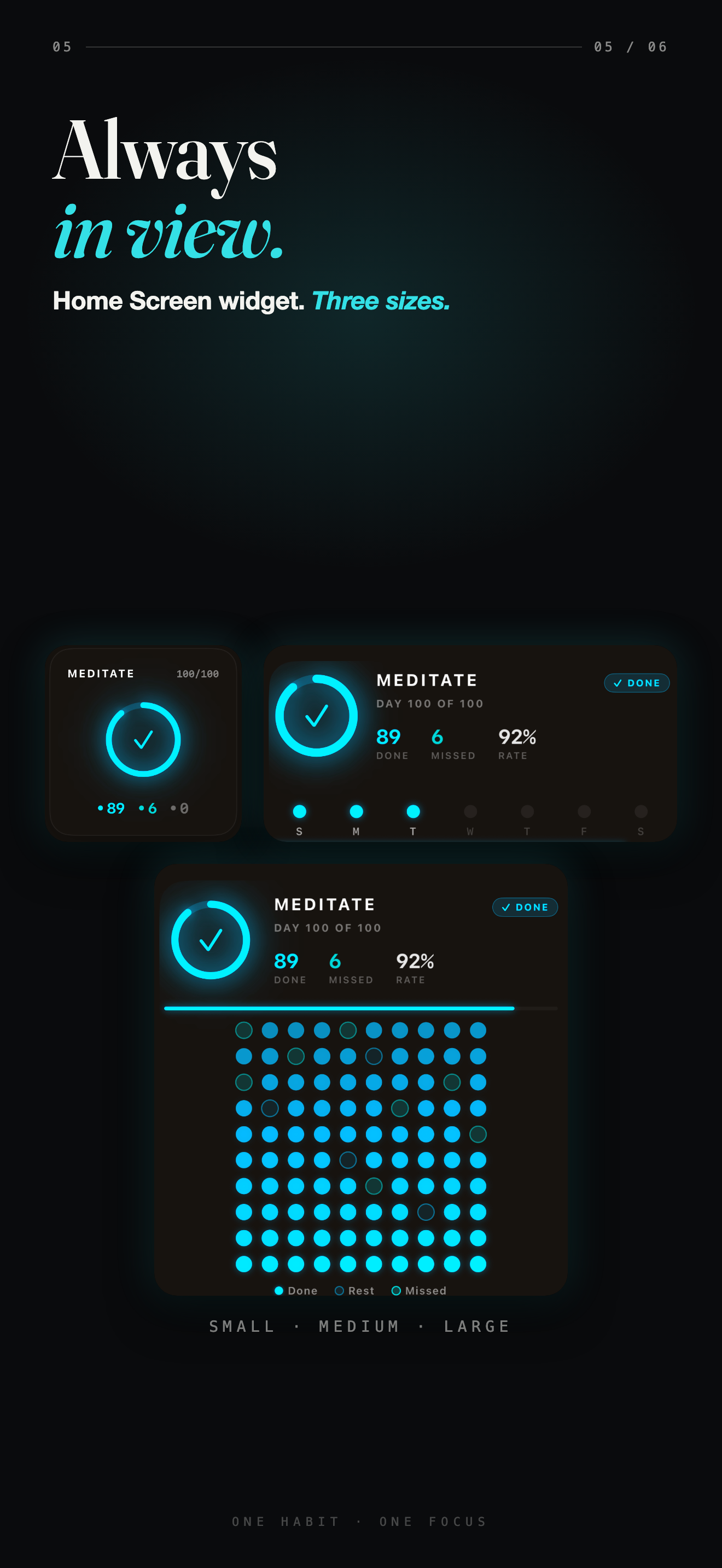 Eunho: Minimal Habit Tracker screenshot 5