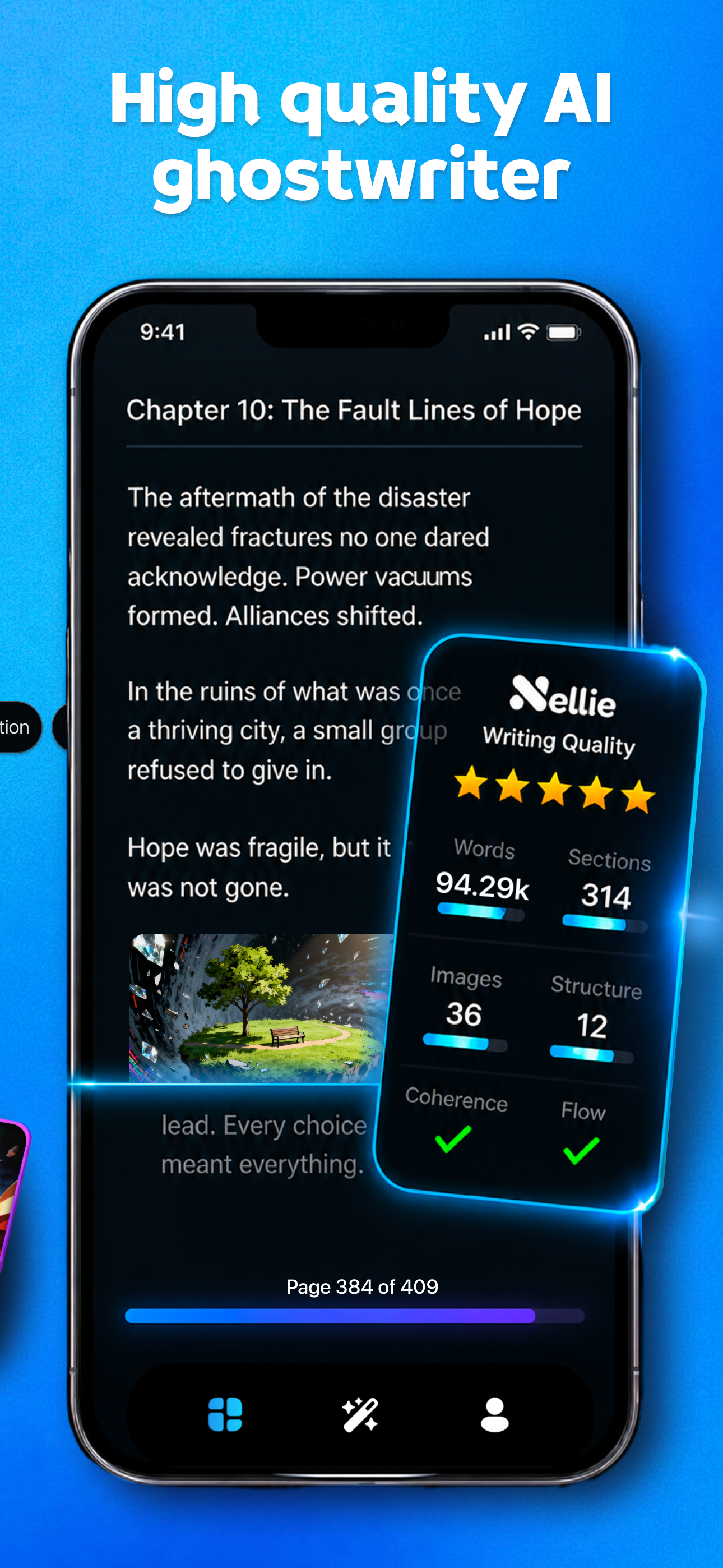 Nellie AI Book Writing Creator screenshot 4