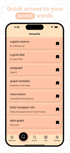 Danish | Danish Dictionary screenshot 4