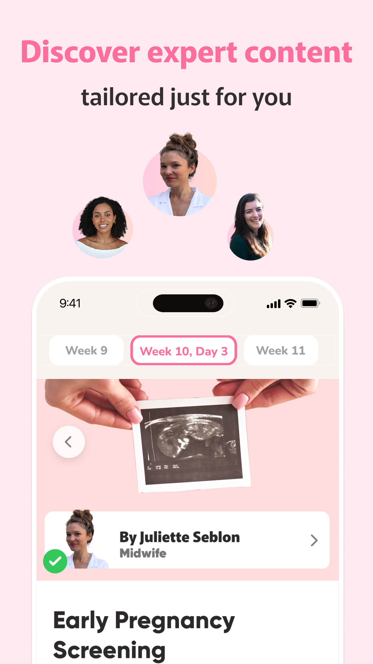 Pregnancy & Baby App: WeMoms screenshot 5