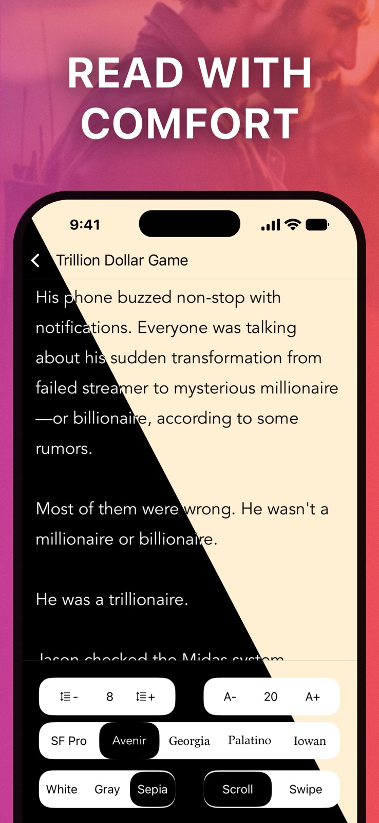 DramaReader – Novels & Stories iphone screenshot 4