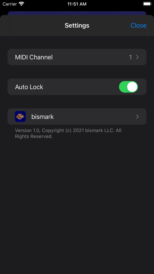 #3. bismark CtrlSlide – MIDI CC (iOS) 由: bismark LLC