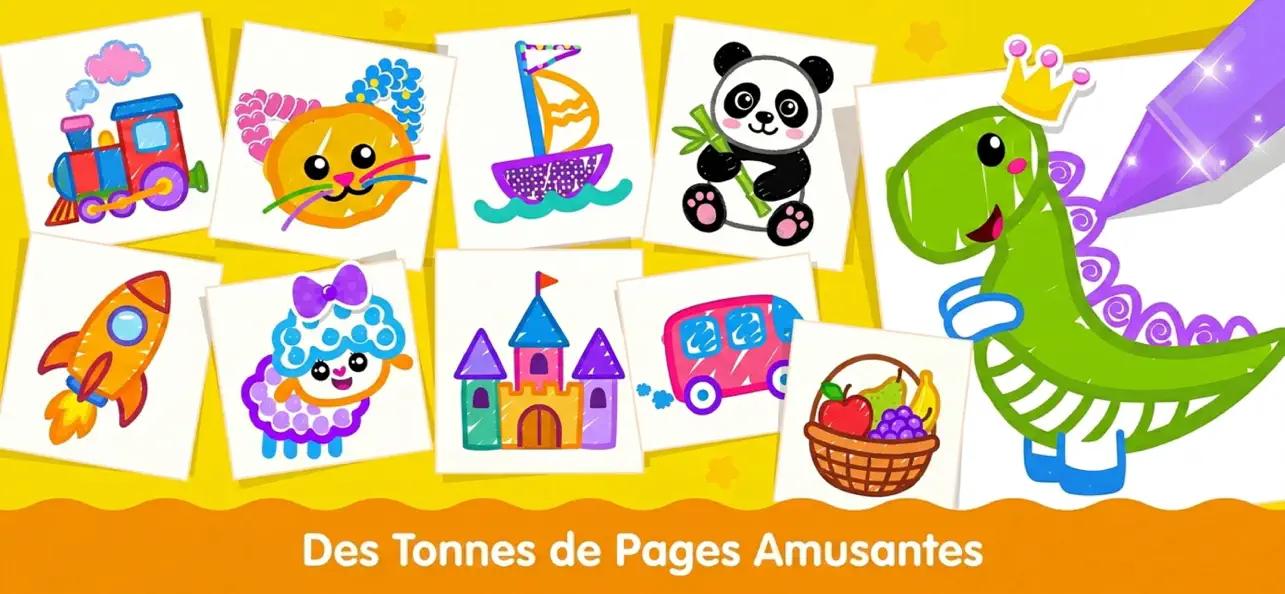 Screenshot #3 pour Jeux Dessin: Coloriage Enfant