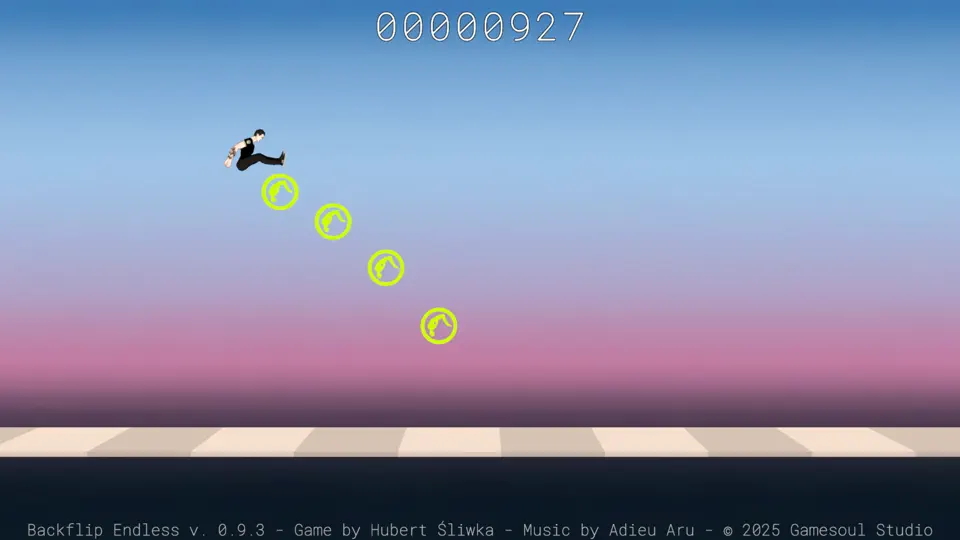 Скриншот Backflip Endless на iPhone 4