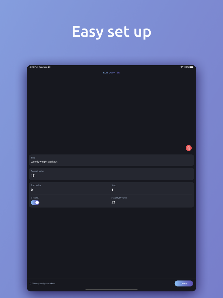 #3. Tally Counter & Score Clicker (iOS) Podle: Andrei Vakulski