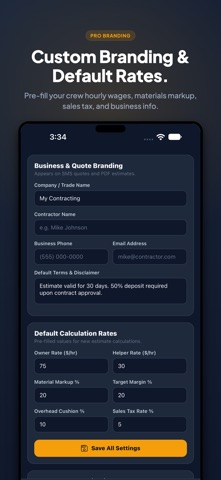 Contractor Calc: Job Estimate screenshot 5