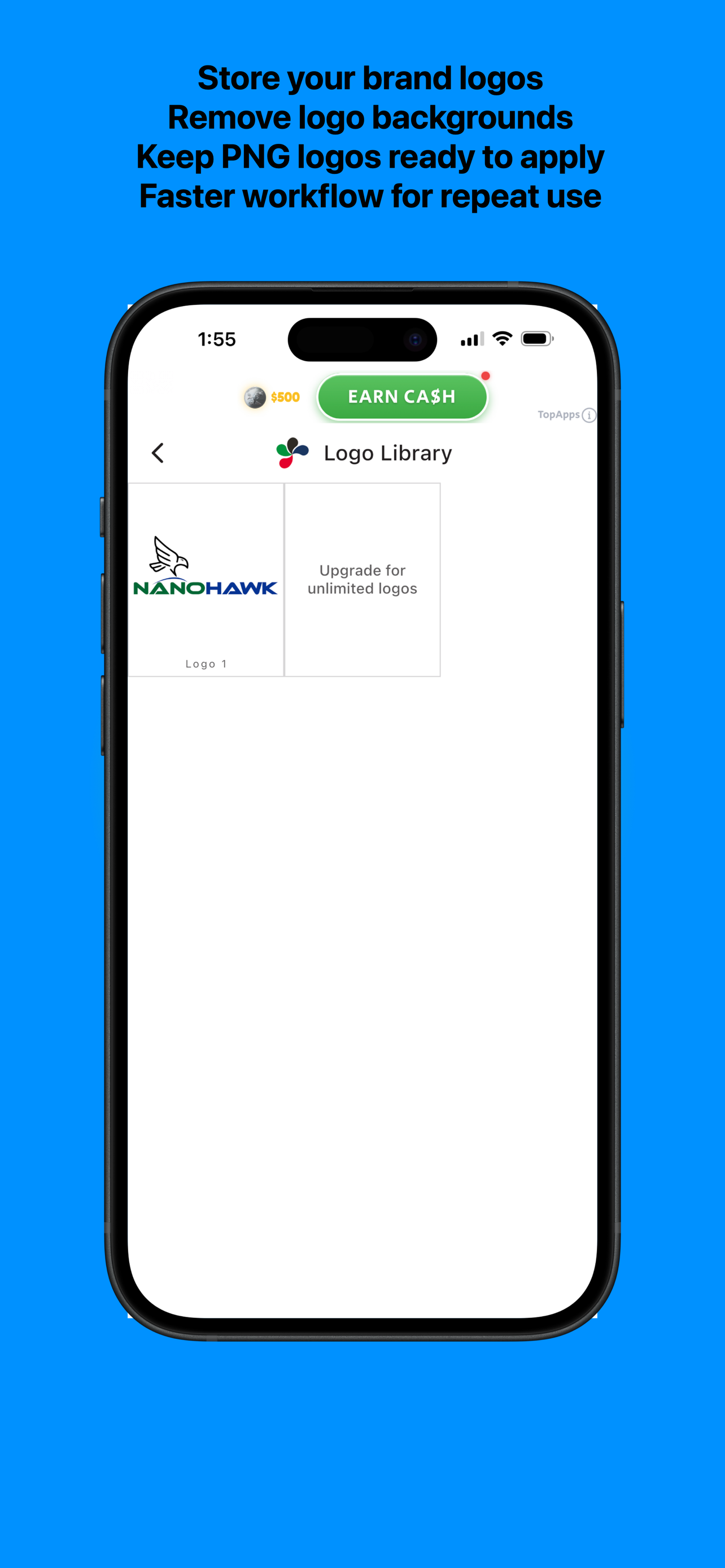 Inktify: Add Logo to Photo