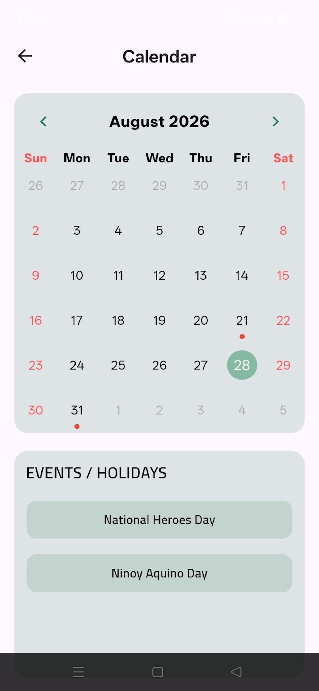 BeaPayDay screenshot 4