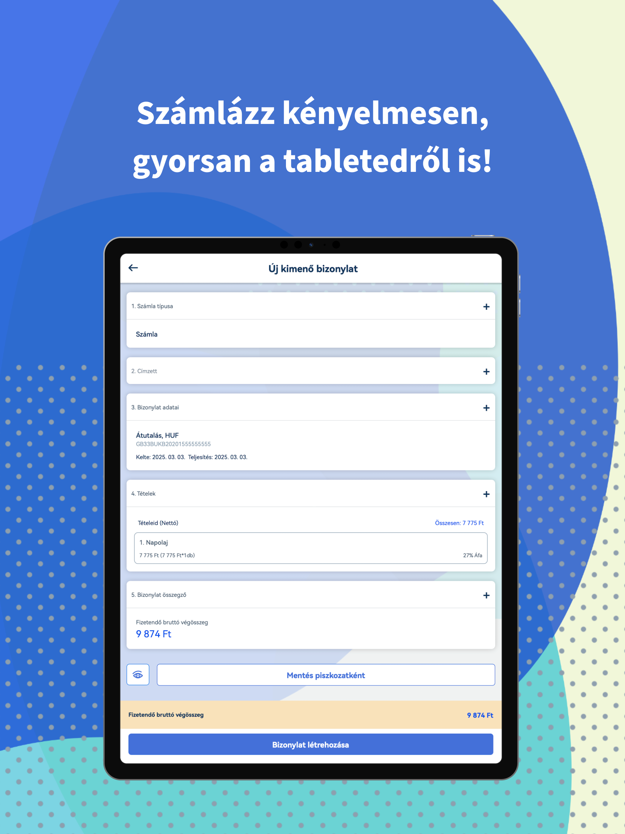 Billingo - Online számlázó screenshot 9