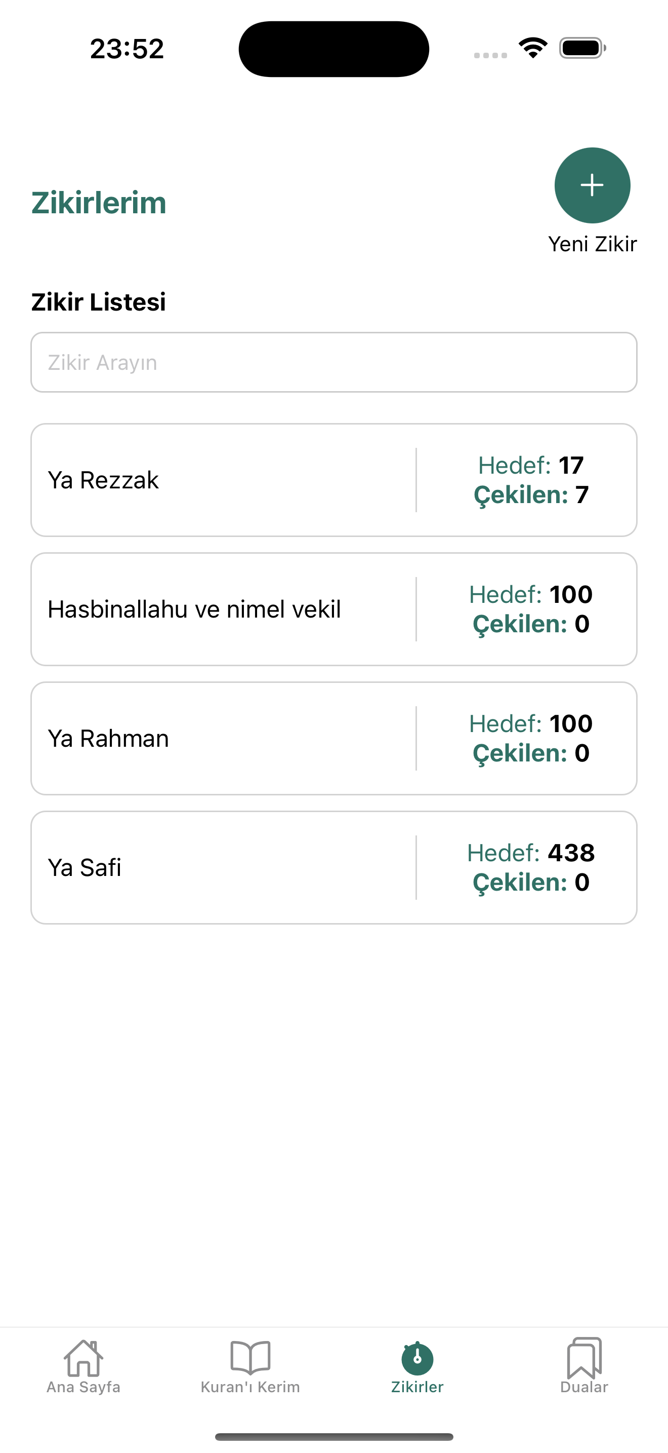 Kuran, Namaz ve Dualar