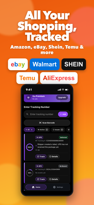 Package tracker for Fedex,UPS Screenshot 7 of 10