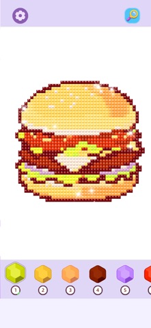 Glitter Pixel iPhone screenshot