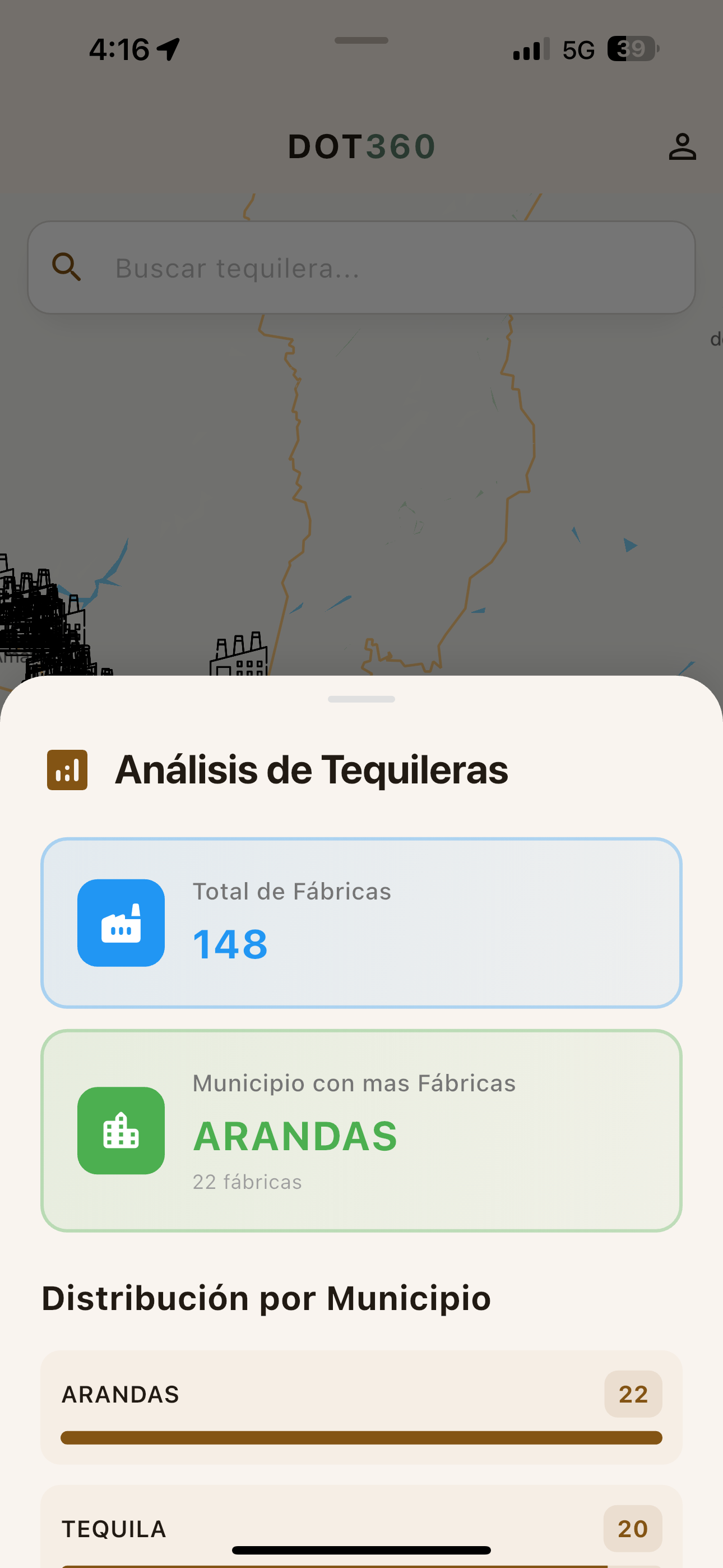 DOT 360 screenshot 2