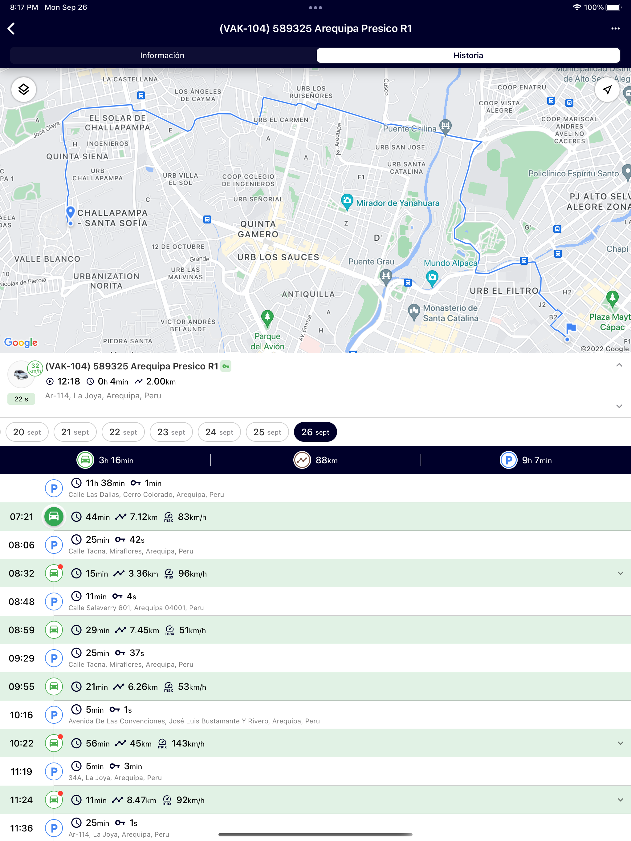 Telematix Tracking screenshot 7