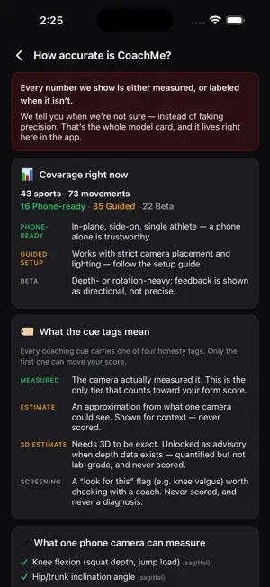 CoachMe: AI Sports Coach screenshot 2