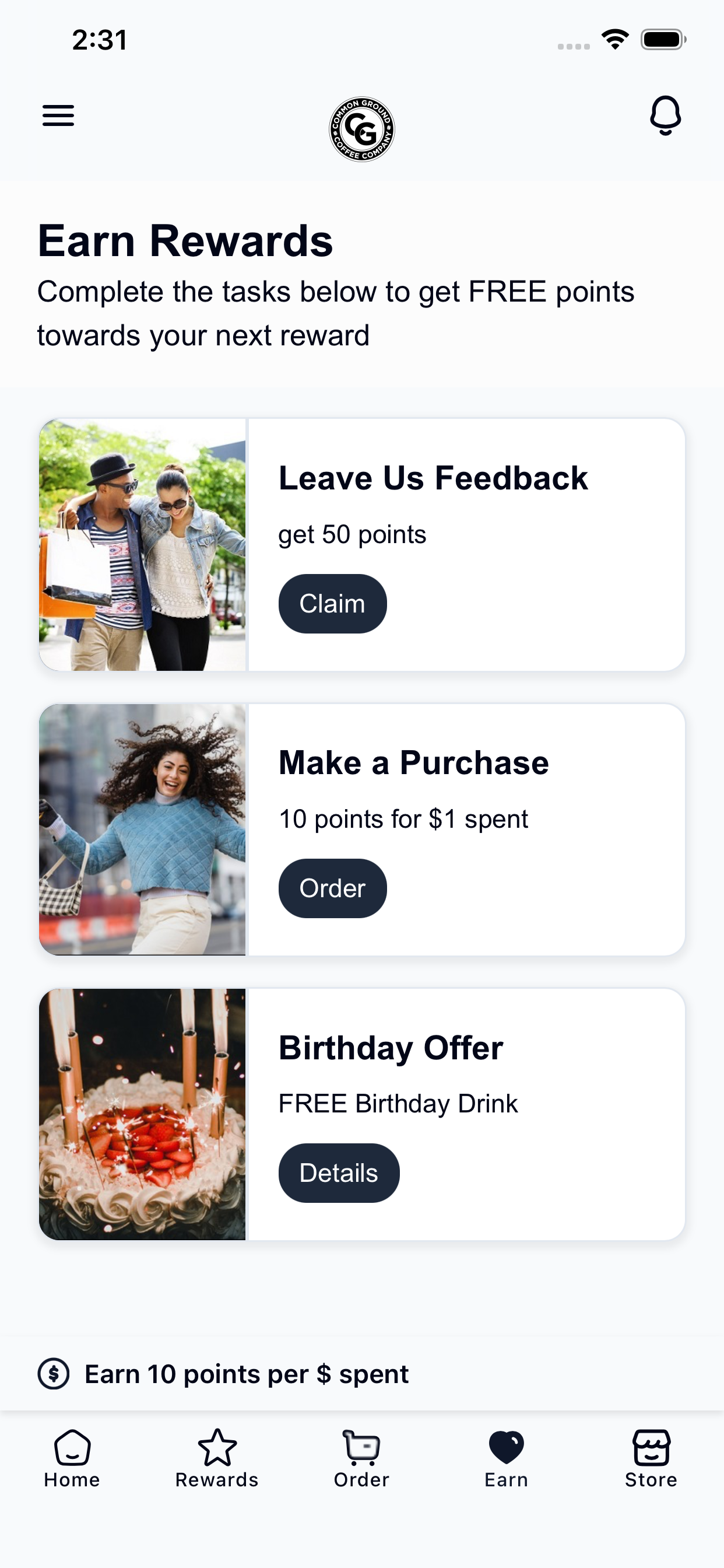 Common Ground Coffee screenshot 5