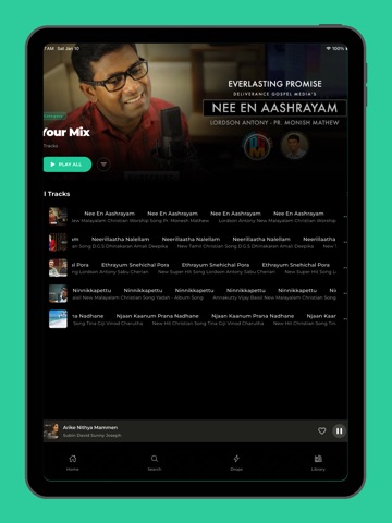 GloryfyMusic: Praise & Worship iPad screenshot