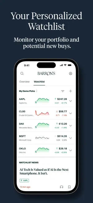 Barron’s - Investing Insights screenshot 4