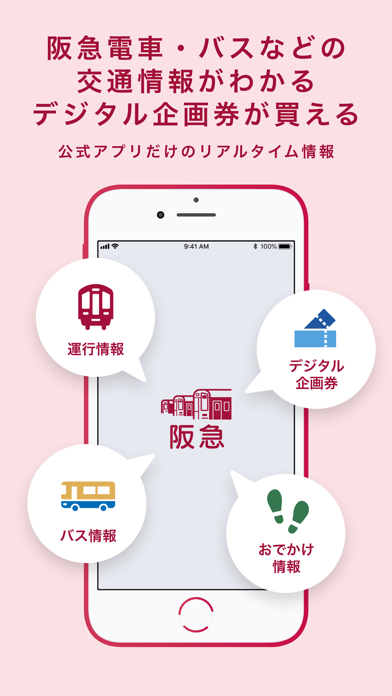 Screenshot #1 pour 阪急沿線アプリ