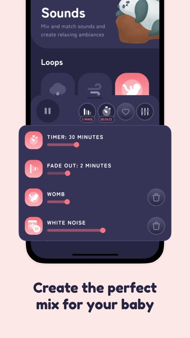 White Noise Baby: Sleep Sounds Screenshot