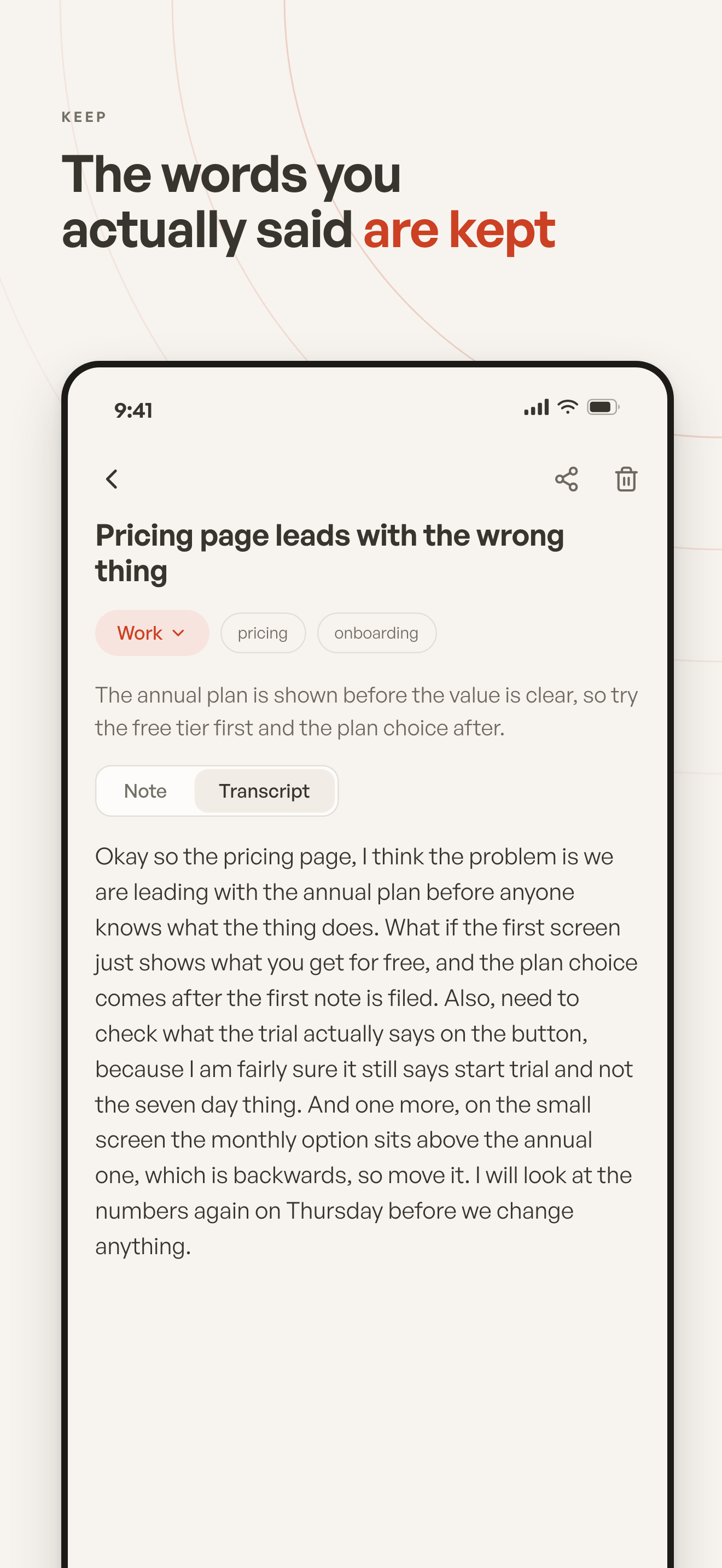 Echo: AI Voice Notes & Journal screenshot 4