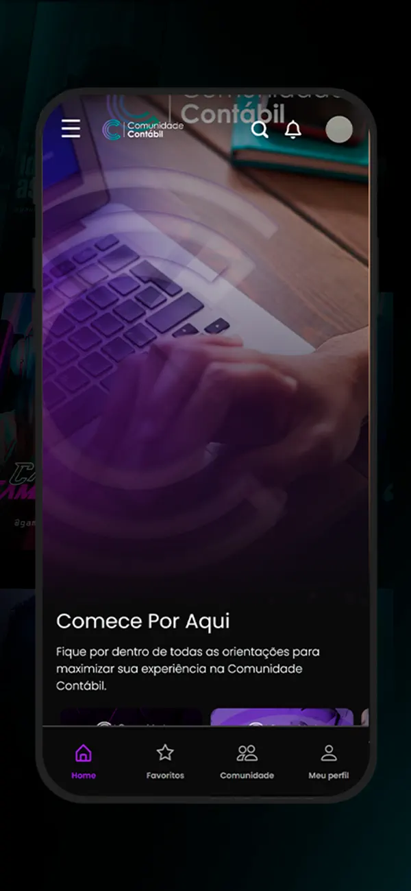 Screenshot #1 pour Comunidade Contábil