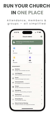 Flock: Church Management Screenshot 1 of 5