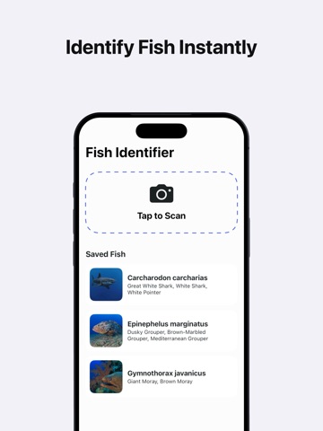 AI Fish Identifier by Photo iPad screenshot