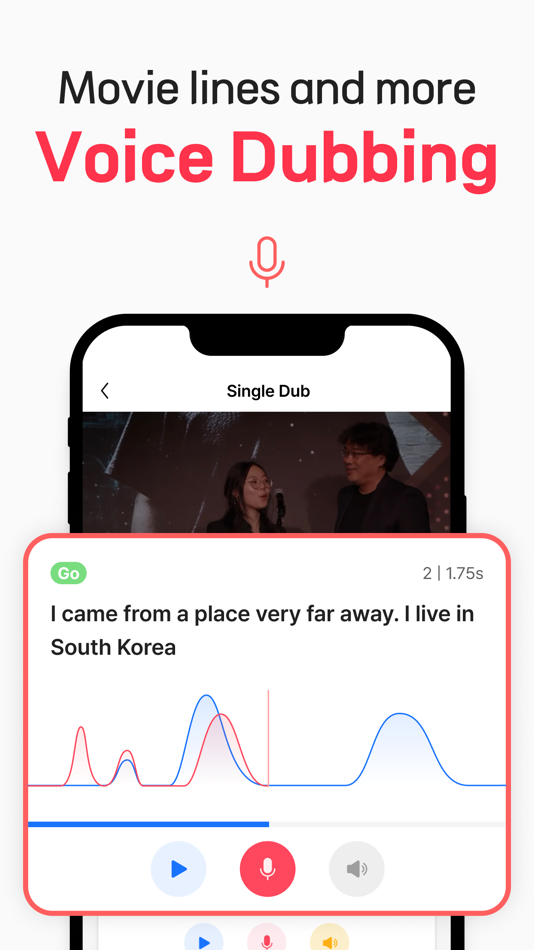 #4. 2DUB: Dubbing, Speak, Language (iOS) Av: 2MEU Inc.