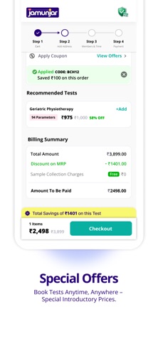 JamunJar Health screenshot