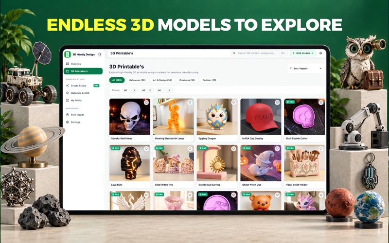 3D Handy Designs for Bambu Lab screenshot 2
