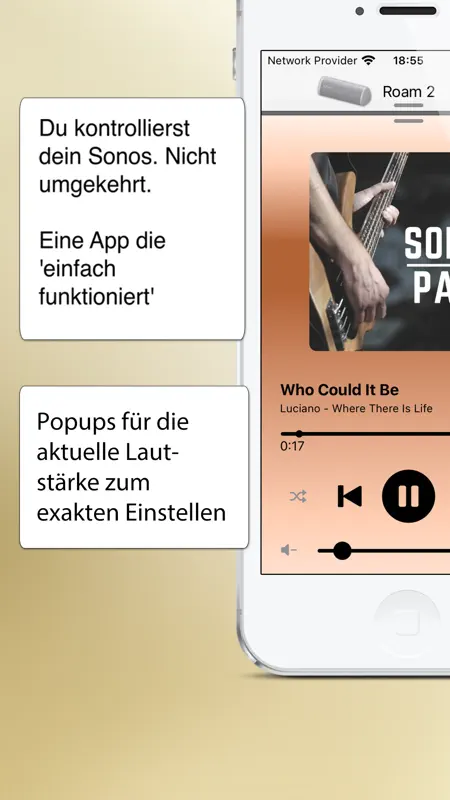 SonoPhone for Sonos screenshot 1 of 5