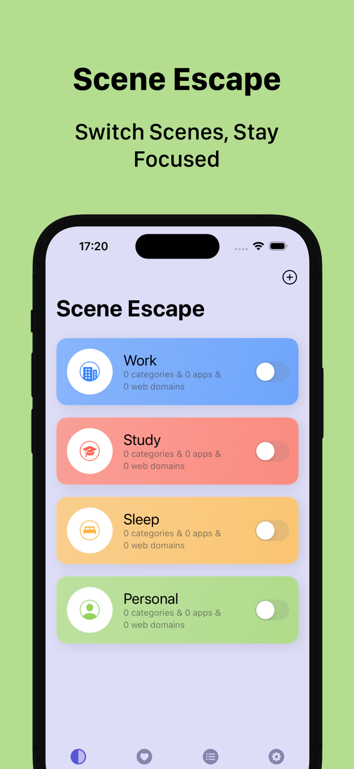 SceneEscapeStayFocused