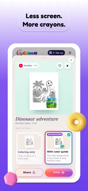 Coloo AI – Videos to Coloring screenshot 4