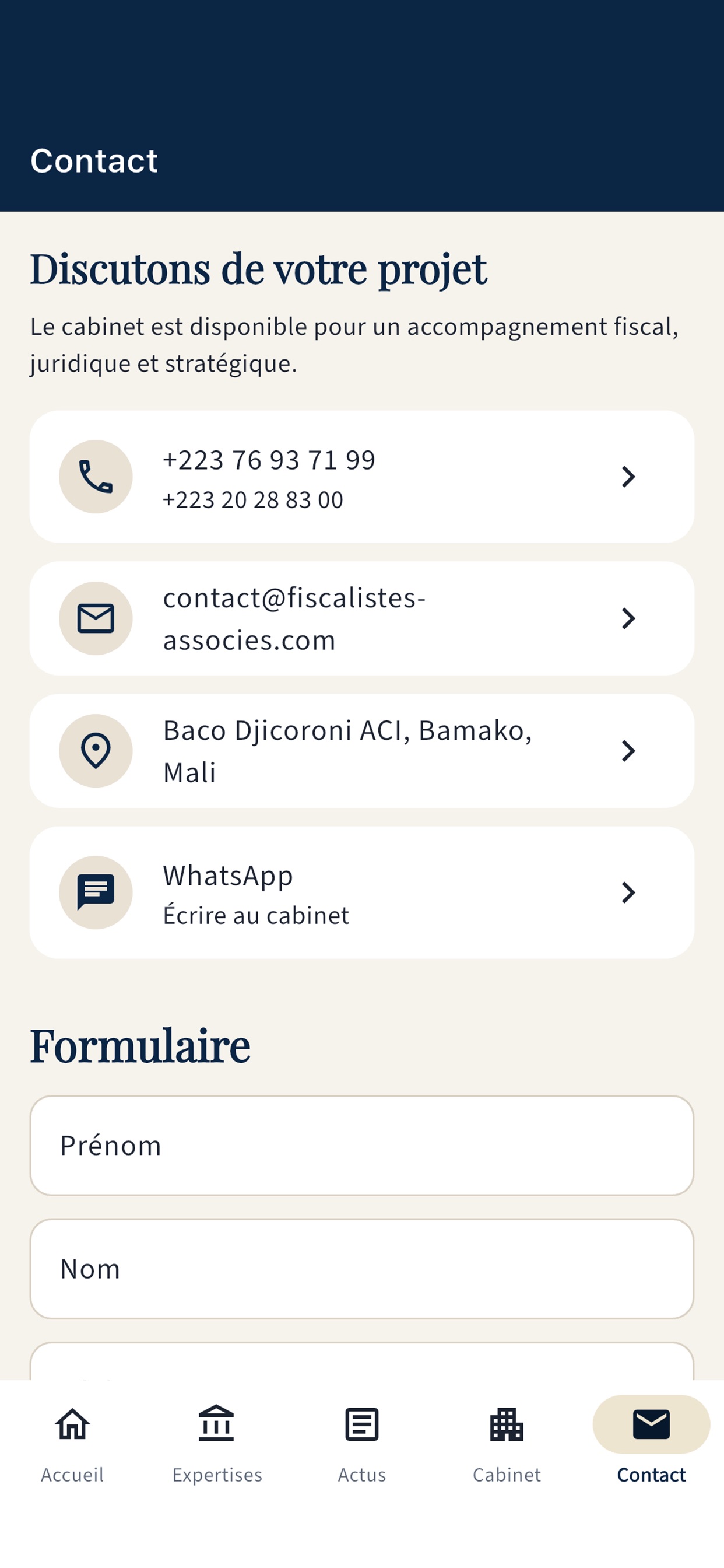 Screenshot 9 of Fiscalistes Associés