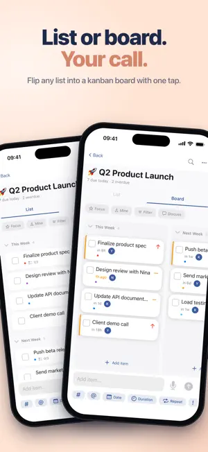 Atela: Lists, Tasks & Plans screenshot 4