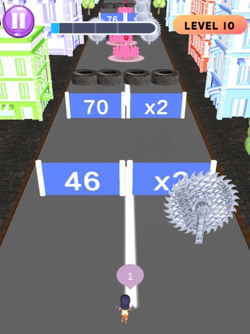 Hamster Runner: Crowd Control iPad screenshot