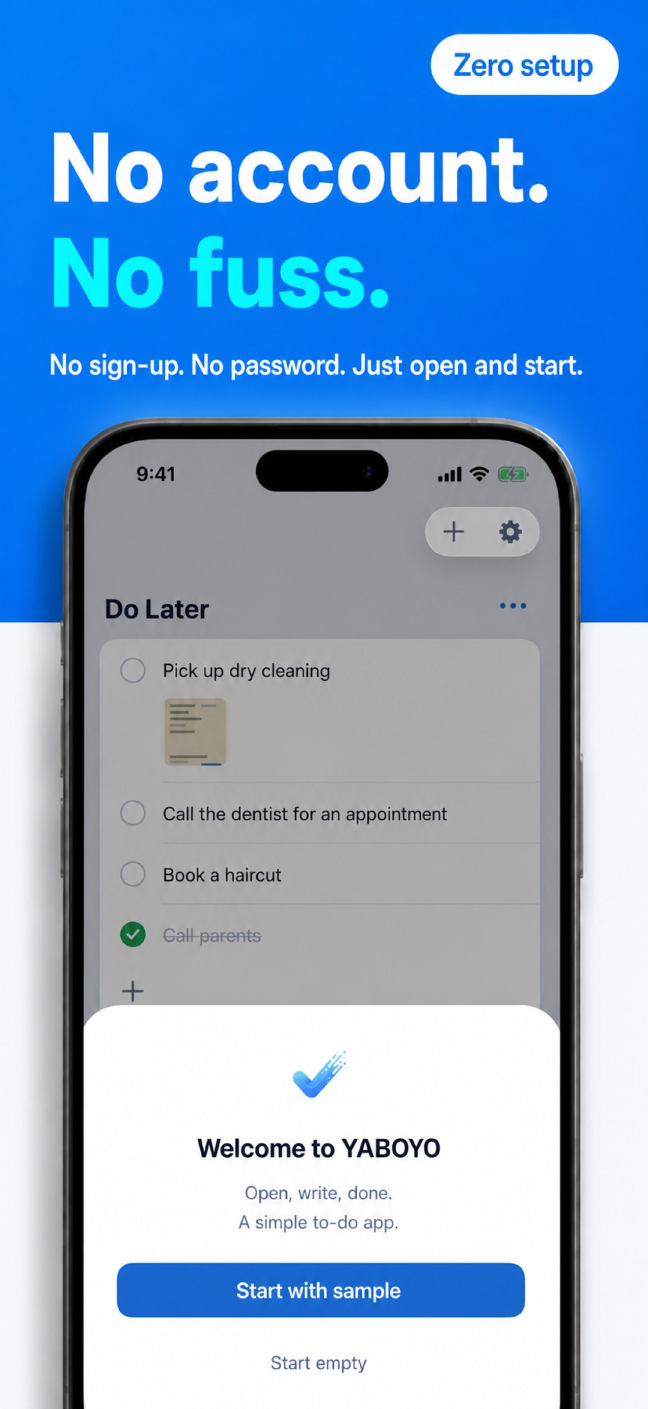 Errand List & To-Do: YABOYO screenshot 4