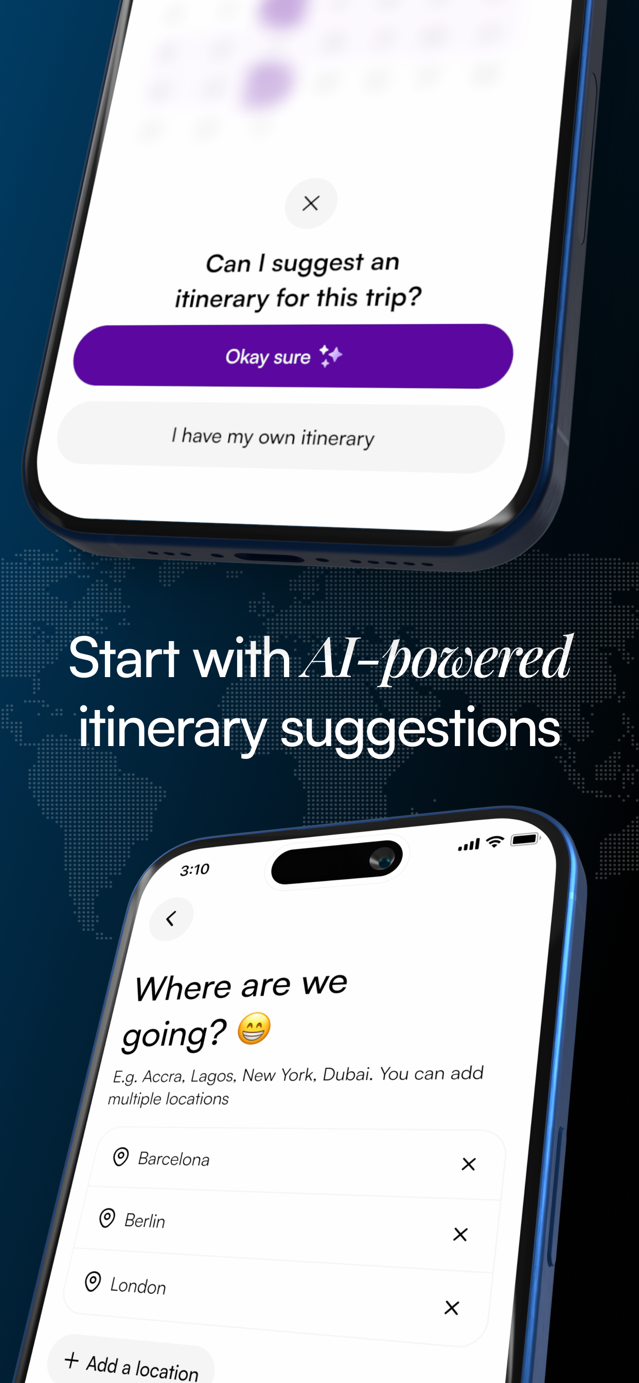 Travel planner: Trip o'clock screenshot 4