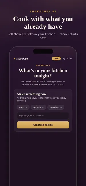 ShareChef AI: Hands Free Chef screenshot 2