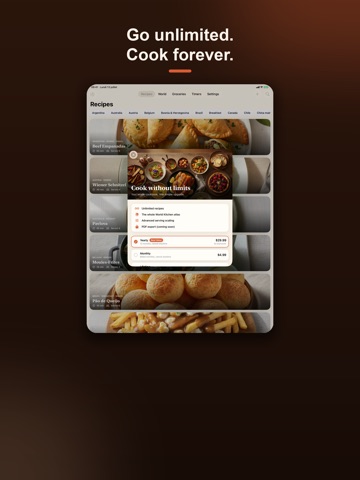 Cocotte: Recipes & Cookbook iPad screenshot