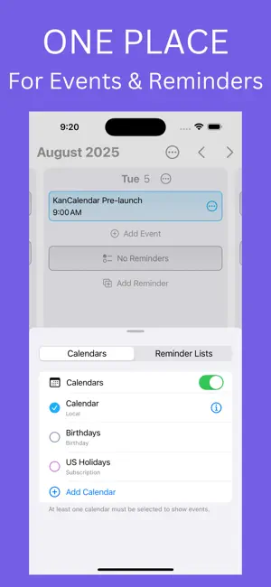Kanban Calendar - KanCalendar screenshot 2