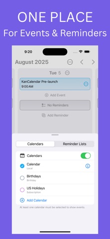 Kanban Calendar screenshot 2